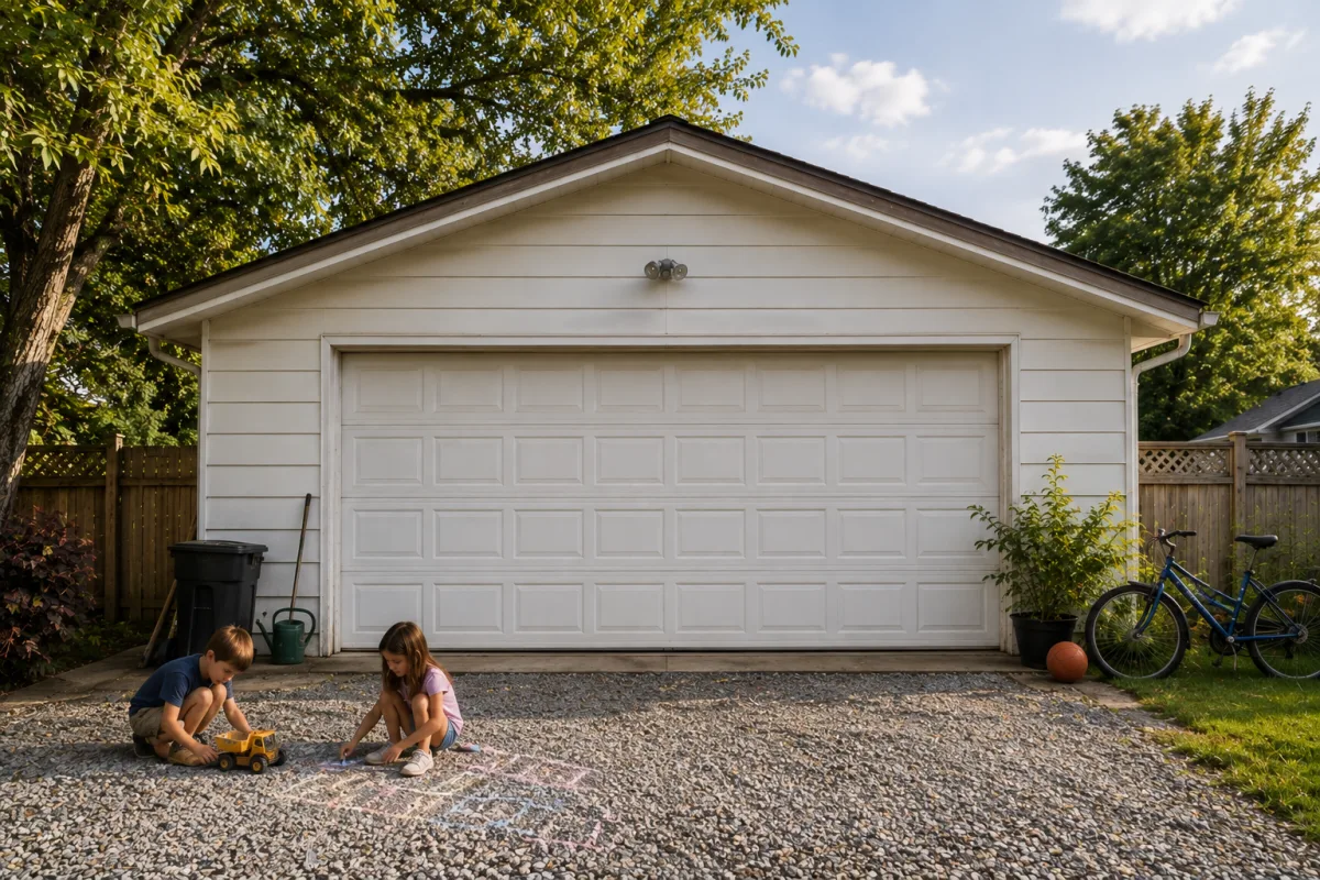 An Entire Family Lives Inside This Garage — But Wait Until You See Inside