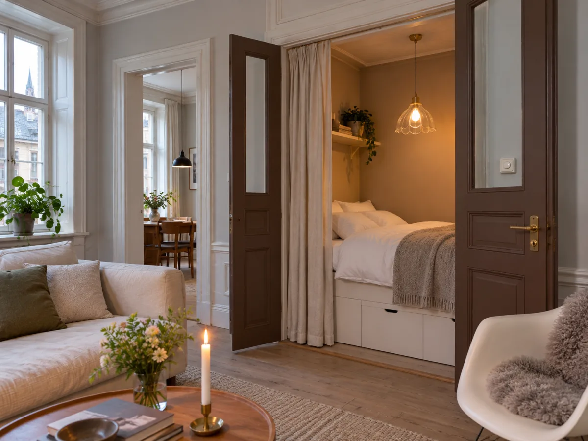 Waarom deze vrouw op haar 61e in een kast slaapt — neem een kijkje in haar controversiële slaapkamer