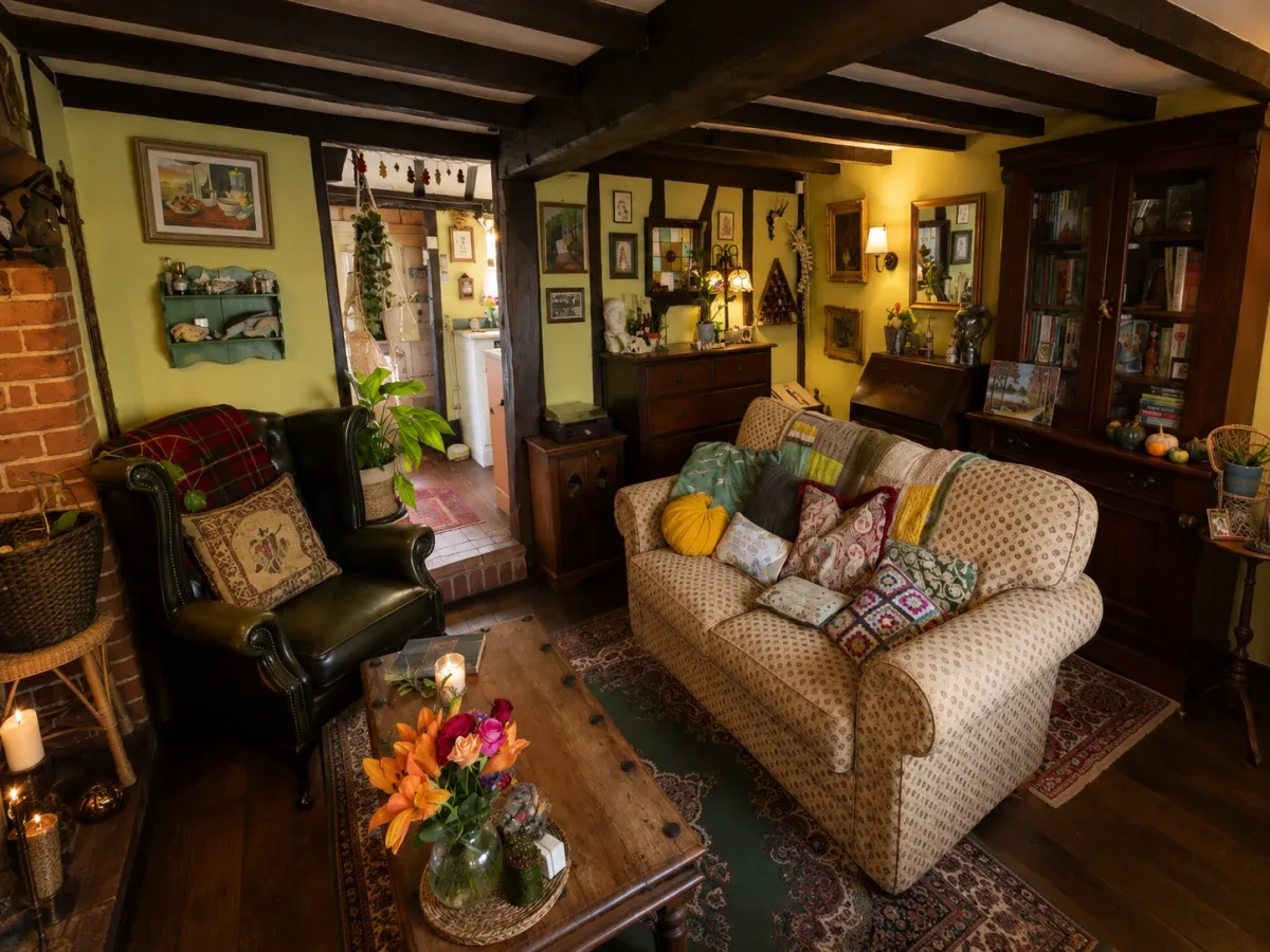 She Bought And Renovated A 700 Year Old English Cottage in Her 20s — And It's Absolutely Amazing Inside!