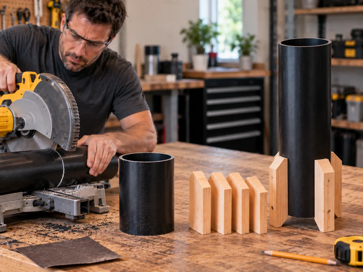 He Used PVC Pipe to Make This—and the Final Result Looks Incredible