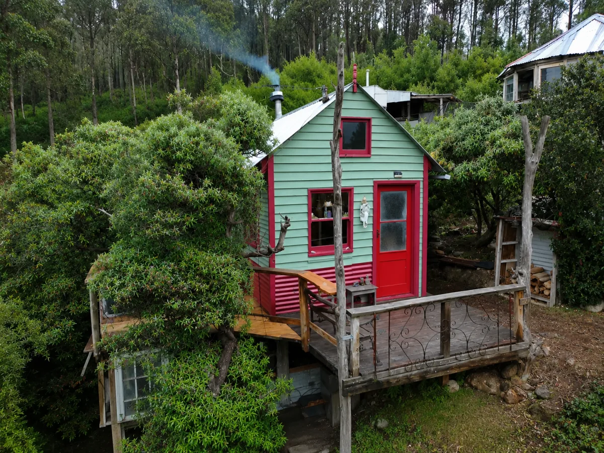 This Artist Lives Alone in a Remote Wilderness Cabin — The Inside Will Amaze You!