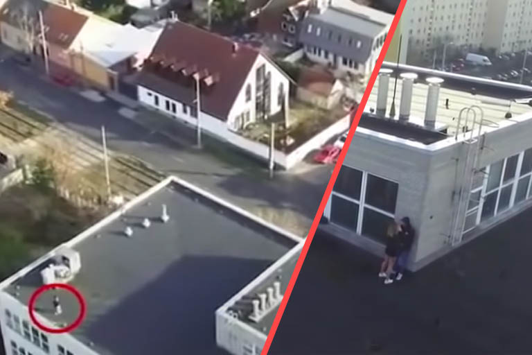 Ακατάλληλες στιγμές που κατέγραψε η κάμερα ενός drone