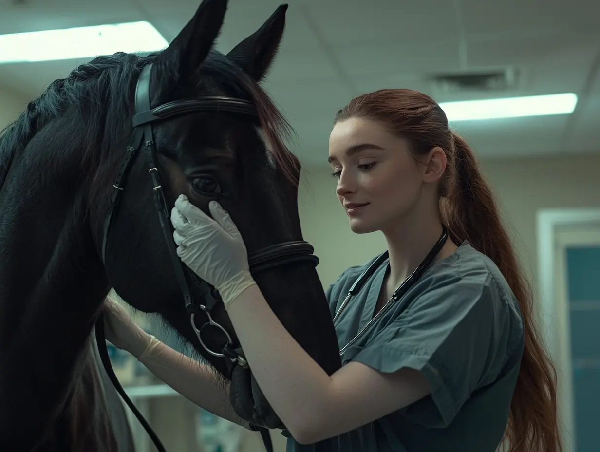 Άλογο εισβάλλει στο νοσοκομείο - Νοσοκόμα έβαλε τα κλάματα
