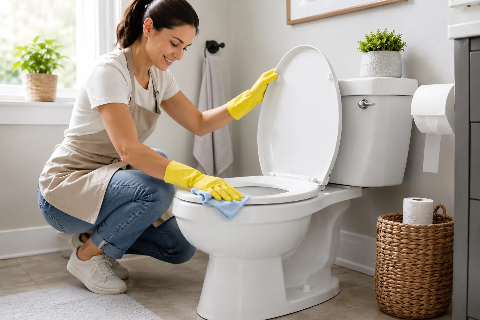 Les deux seules astuces de nettoyage des toilettes dont vous aurez besoin pour obtenir des toilettes d'un blanc étincelant