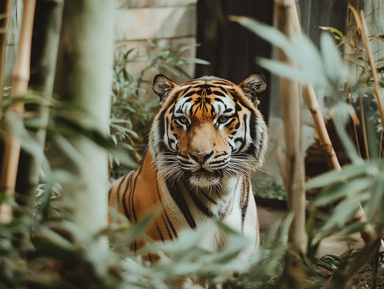 Un tigre refuse de bouger pendant des jours. Les gardiens n'en croient pas leurs yeux lorsqu'ils découvrent la raison de ce refus