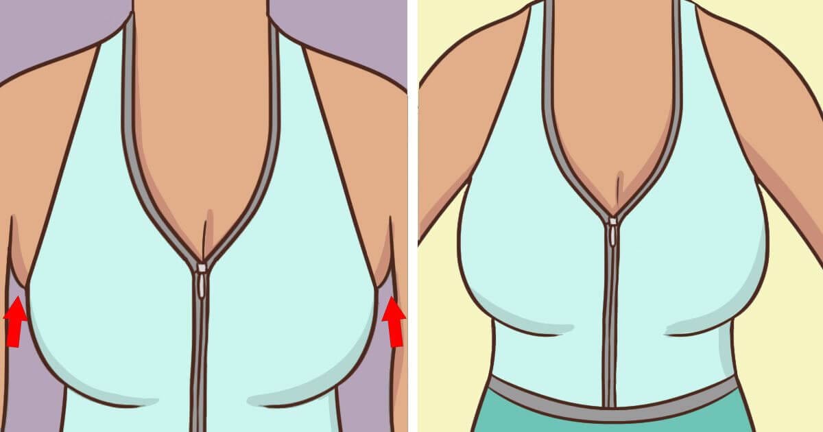 Avez-vous de la graisse de vos aisselles qui pend de vos soutien-gorge ? Voici ce que vous pouvez faire