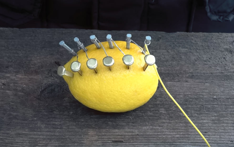 Clouez quelques clous dans un citron et regardez ce qu’il se passe ensuite !