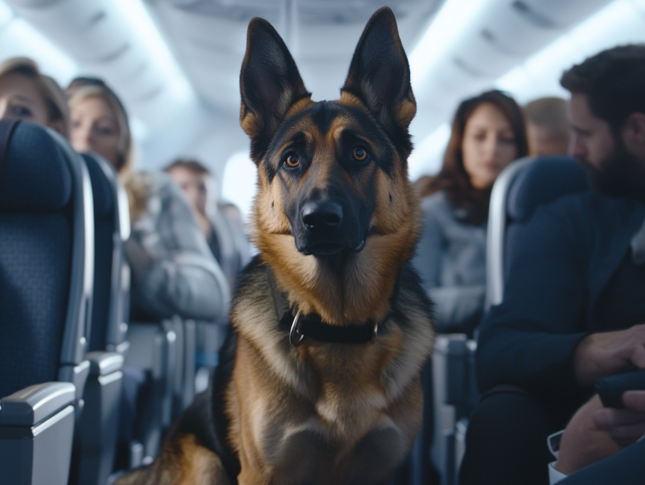Un passager sans scrupules manque de respect à son chien d'assistance - mais il n'est pas préparé à ce qui lui est révélé..