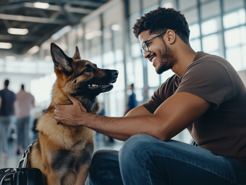 Un passager sans scrupules manque de respect à son chien d'assistance - mais il n'est pas préparé à ce qui lui est révélé..
