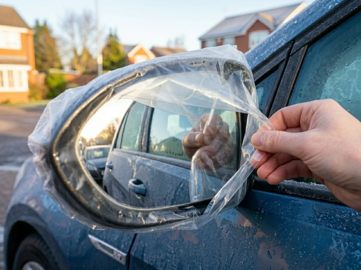 Mettez toujours un sac sur le rétroviseur de votre voiture lorsque vous voyagez seul – Voici pourquoi...