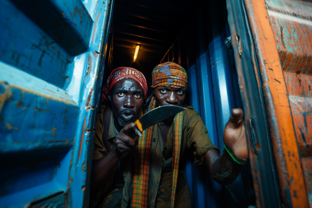 Container Ship Encounters Pirates – But What the Captain Does Next Stuns Them All!