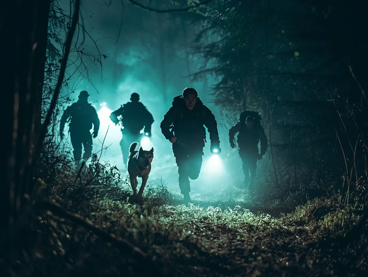 Son chien s'est soudainement précipité dans la forêt - ce qu'il a trouvé ensuite lui a glacé le sang !
