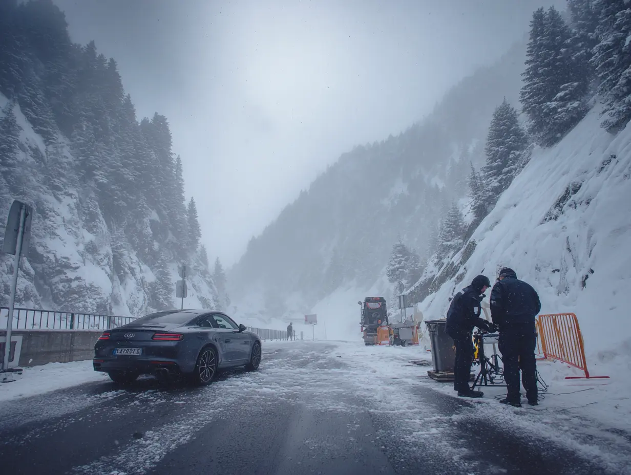 Spectacularly Foolish Driver Tears Across Wet Mountain Pass at 180 km/h — And Now Pays the Ultimate Price