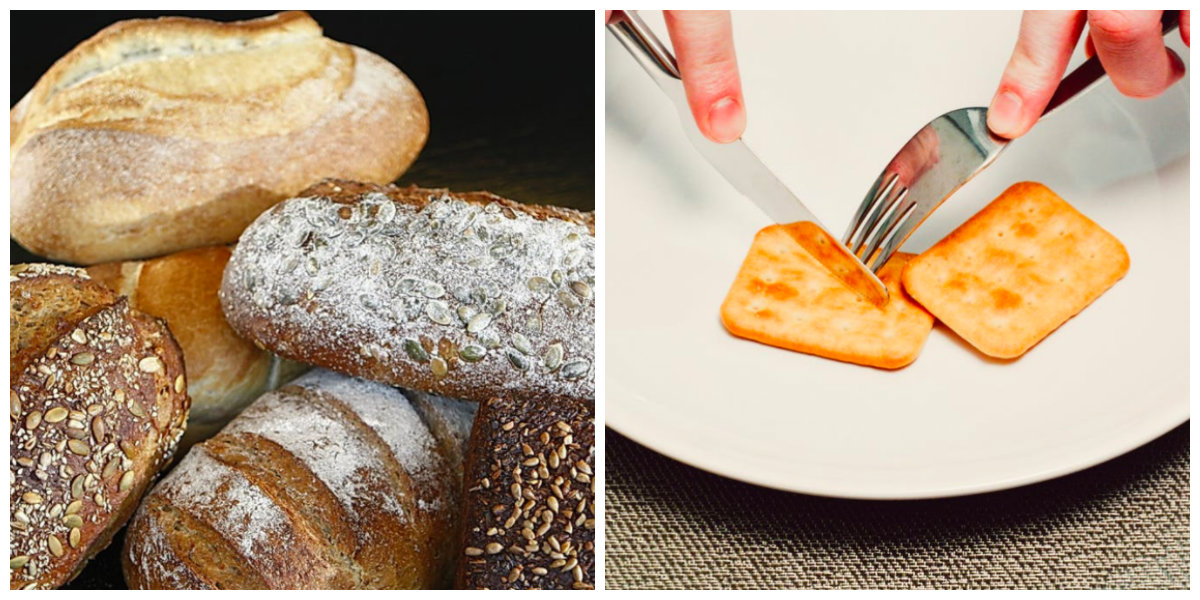 What's better when you're losing weight; bread or crackers? What do you think?