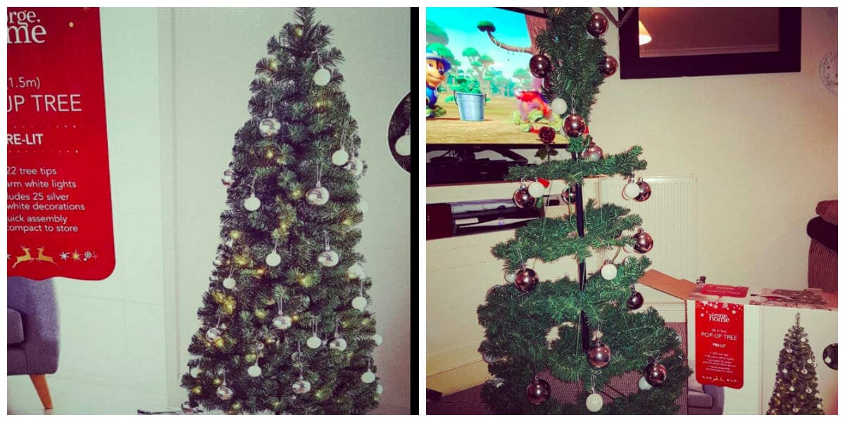 pop-up Christmas tree