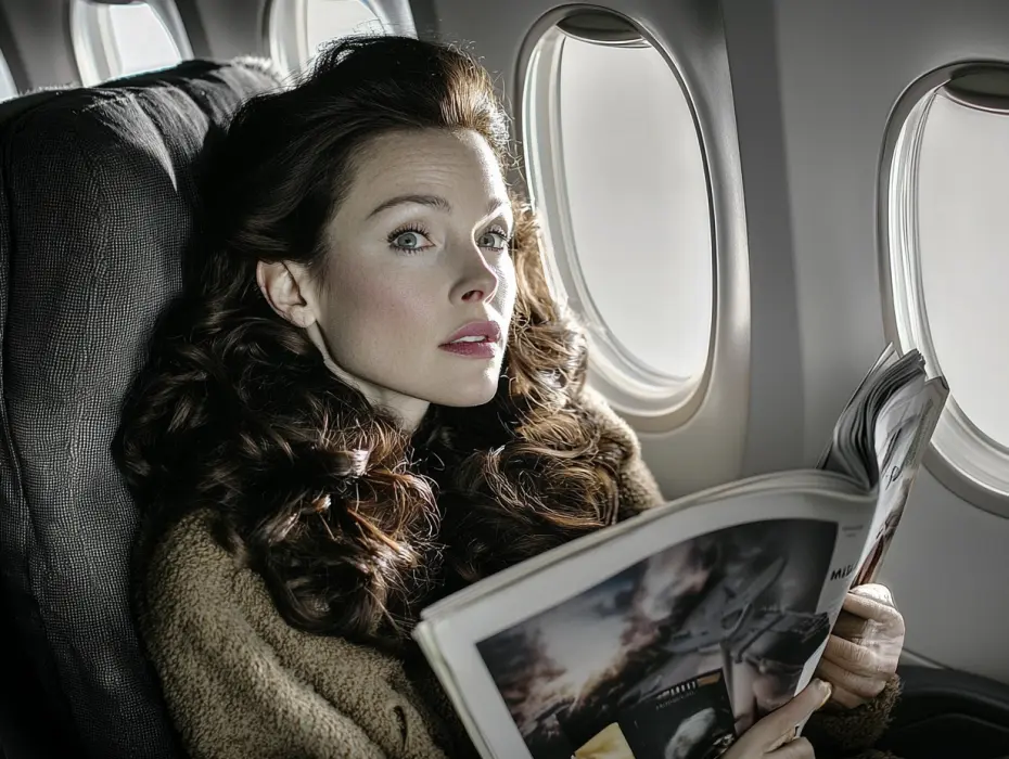 Skipping Work for a Holiday, Woman Encounters an Unforeseen Surprise on the Plane