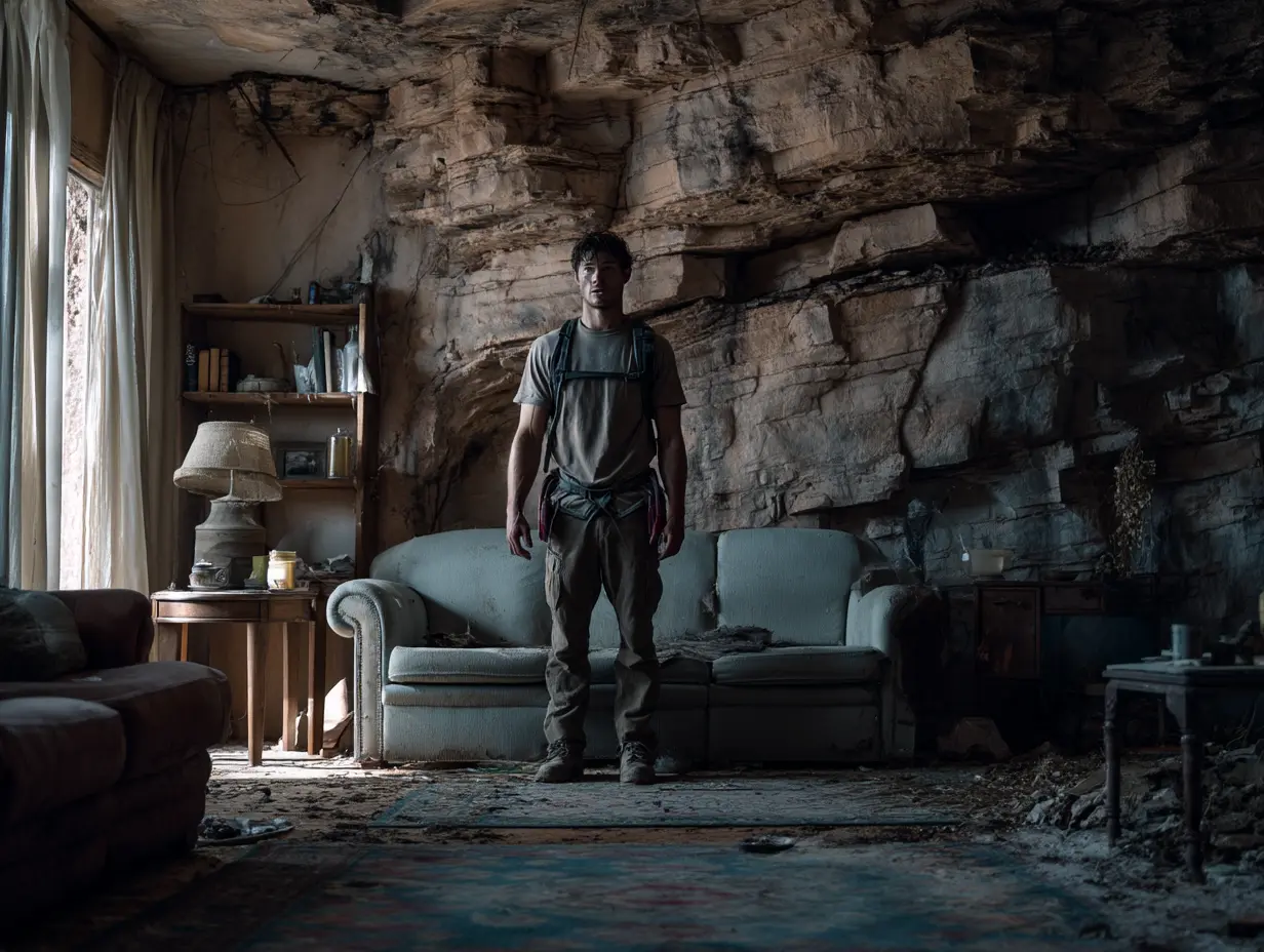 Climbers Find House On The Mountain Side, Then They Take A Look Inside