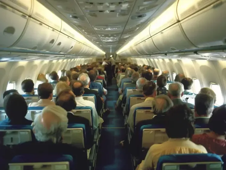 Boy Keeps Making Strange Hand Signals During Flight - When Stewardess Realizes Why, She Orders the Plane To Land