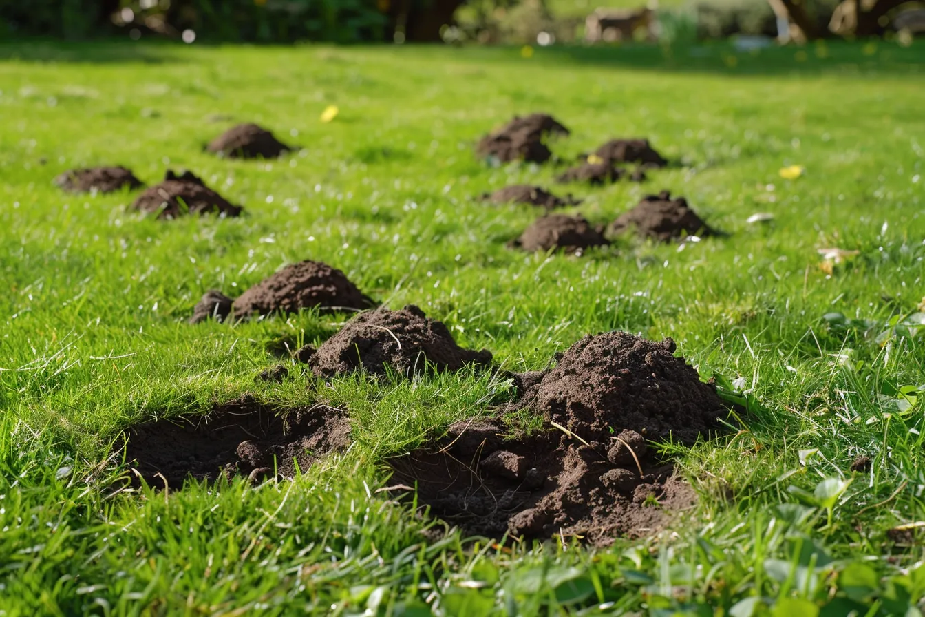 Protect your garden from moles!
