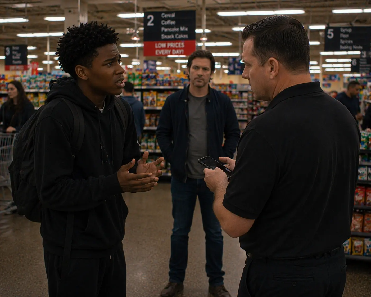 Teen Offers To Carry Groceries For Food, But Once He Heads Inside His World Starts Spiraling