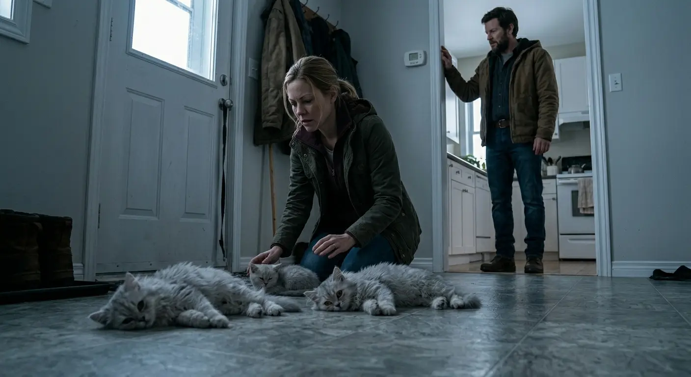 He Found These Little Fur Balls in His Barn… Then the Vet Told Him the Truth