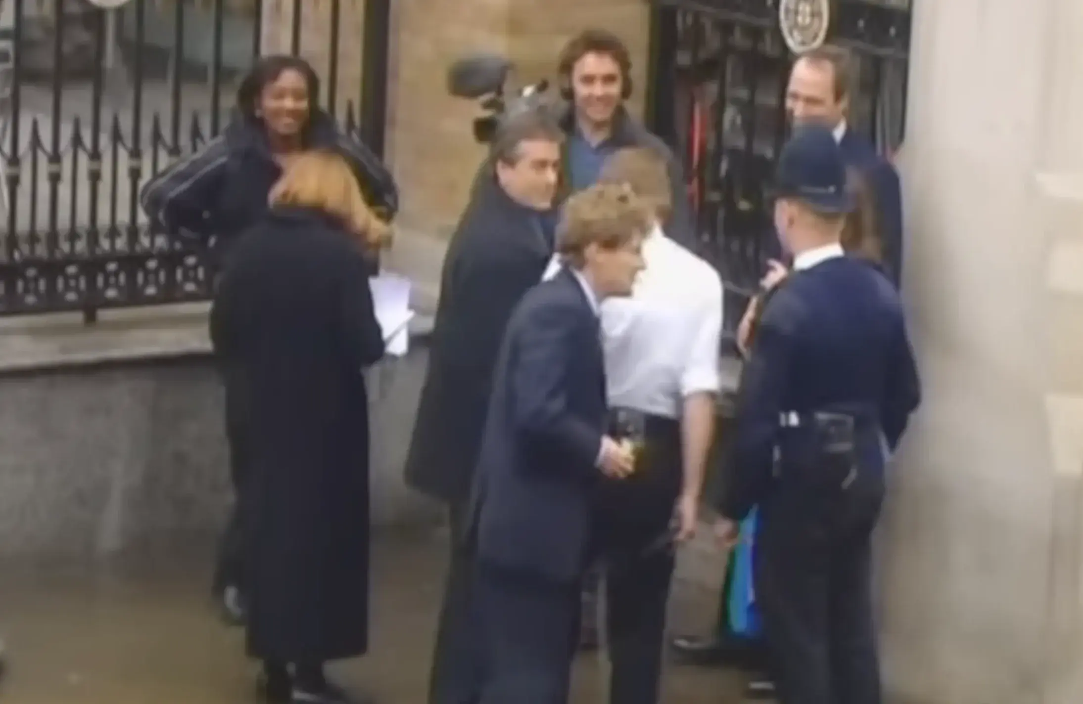 Will Anyone Help? Injured Man Collapses on Crowded Street