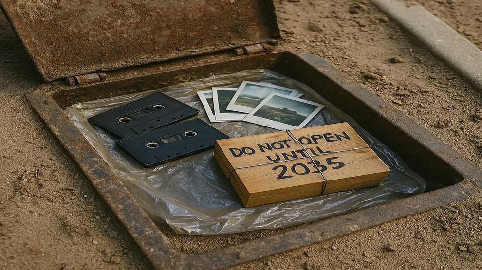 Children Uncover Strange Hatch Beneath Playground Sandbox