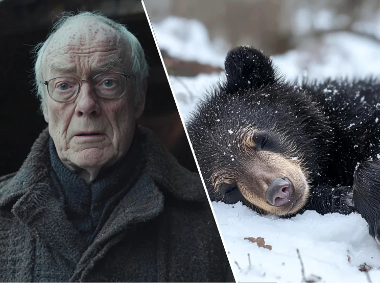 Man Finds A Bear Cub on the Brink of Freezing—But What It Was Hiding Under its Belly Is Unbelievable!