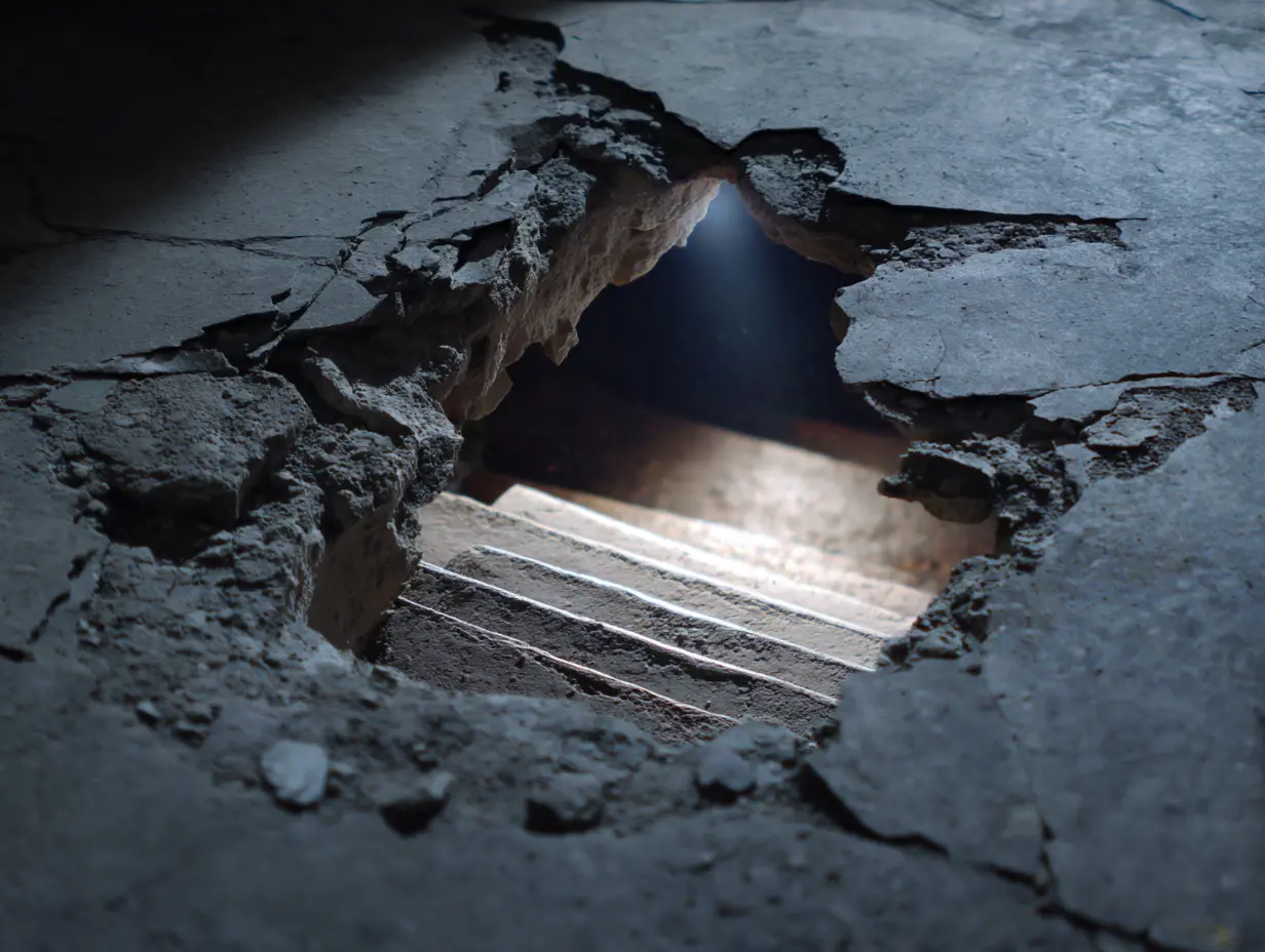 This Man Knocked Down A Wall In His Garage— What He Found Inside Sent A Chill Down His Spine