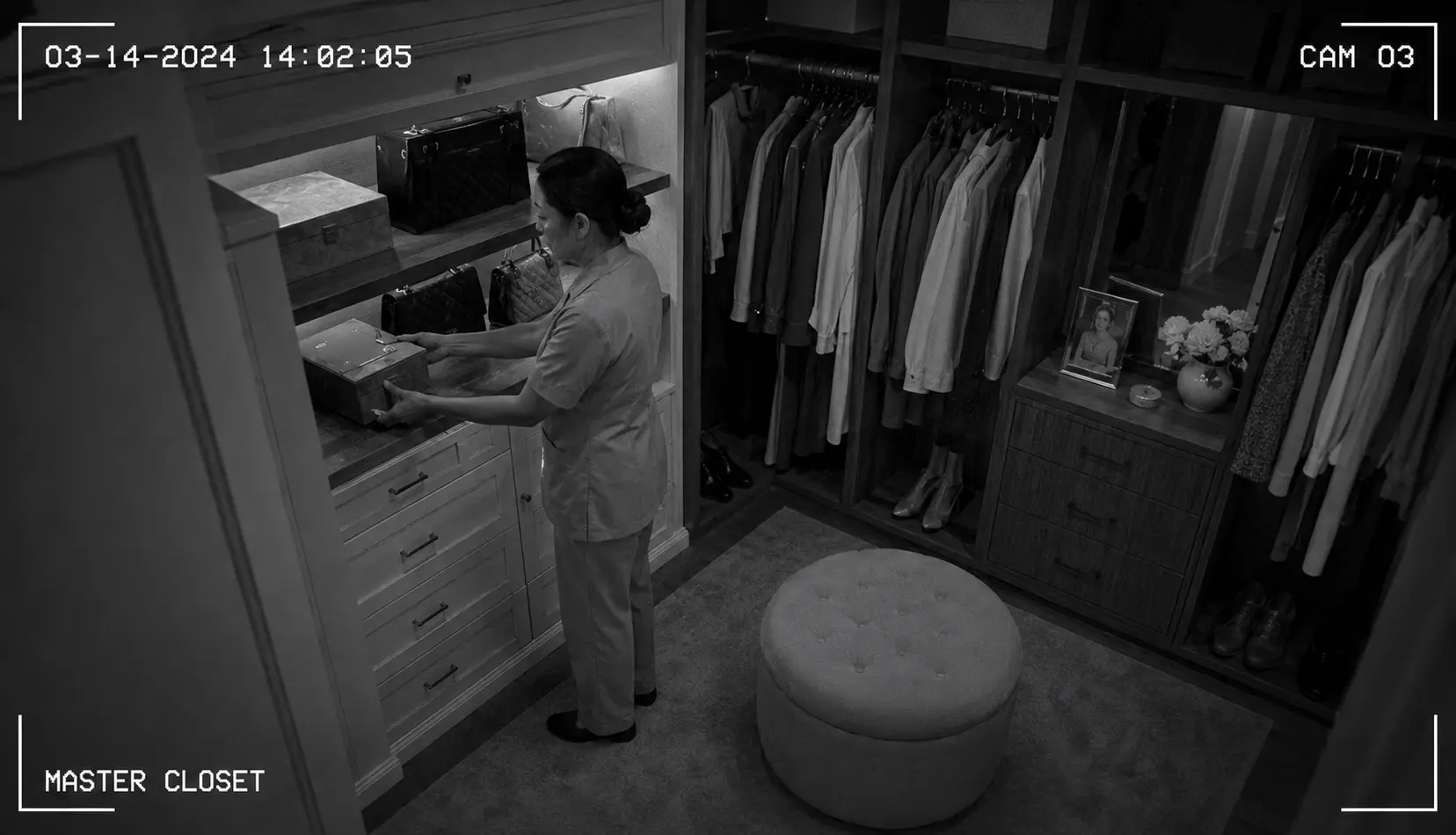 Maid Kept Slipping Into the Walk-In Closet Every Day. When the Homeowner Saw the Camera Footage, She Burst Into Tears.