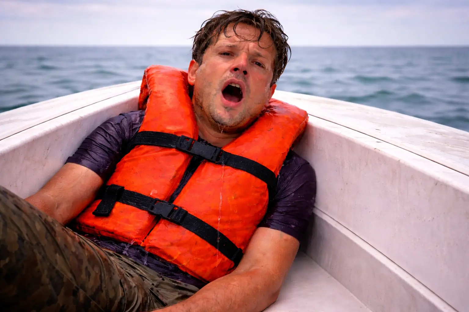 A Boat Almost Hit Them in the Middle of the Ocean — What They Found On Board Made Them Act Immediately