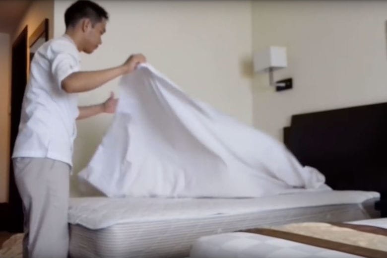 This is why it's very important that you DON'T make your bed in the morning!