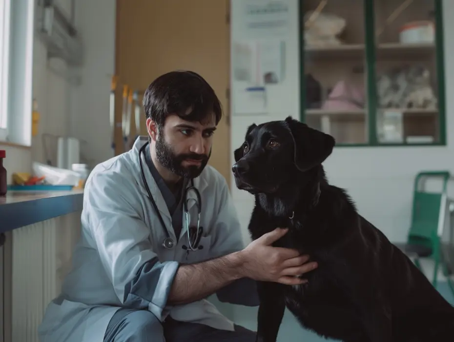 Dog Keeps Hugging Friend Before Being Put To Sleep – The Reason Behind It Will Leave You Speechless