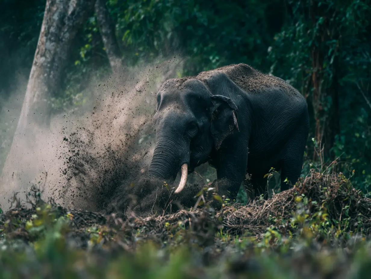 Lone Elephant Bellows In The Forest For Hours — When Villagers Discover Why, They Realize It’s Worse Than It Seems 