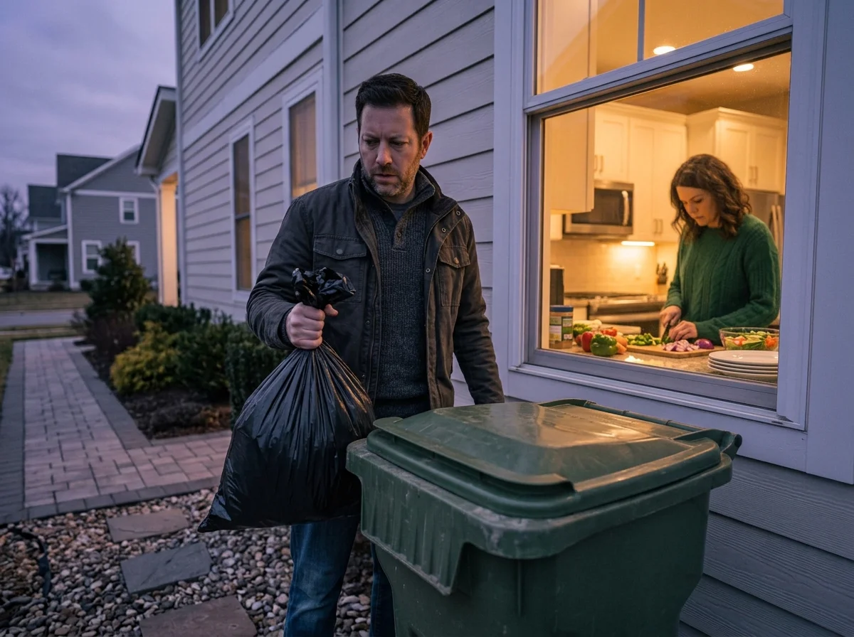 His Wife Kept Throwing Away His Mom’s Food — Then He Plants CCTV Only To See This…