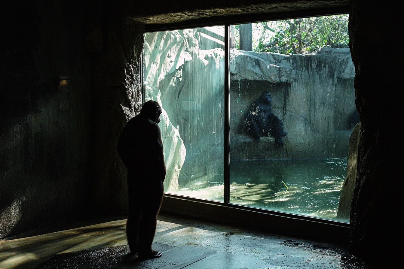 Pregnant Gorilla's Ultrasound Reveals a Dark Secret