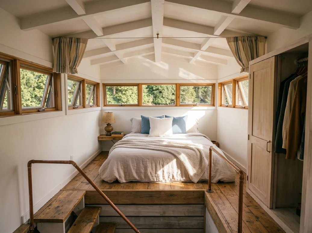 She Ditched the City for a $200k Houseboat, and Now Her Commute is a Kayak!