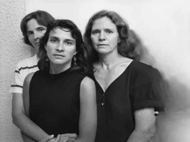 Identical triplets take the same birthday picture for 33 years