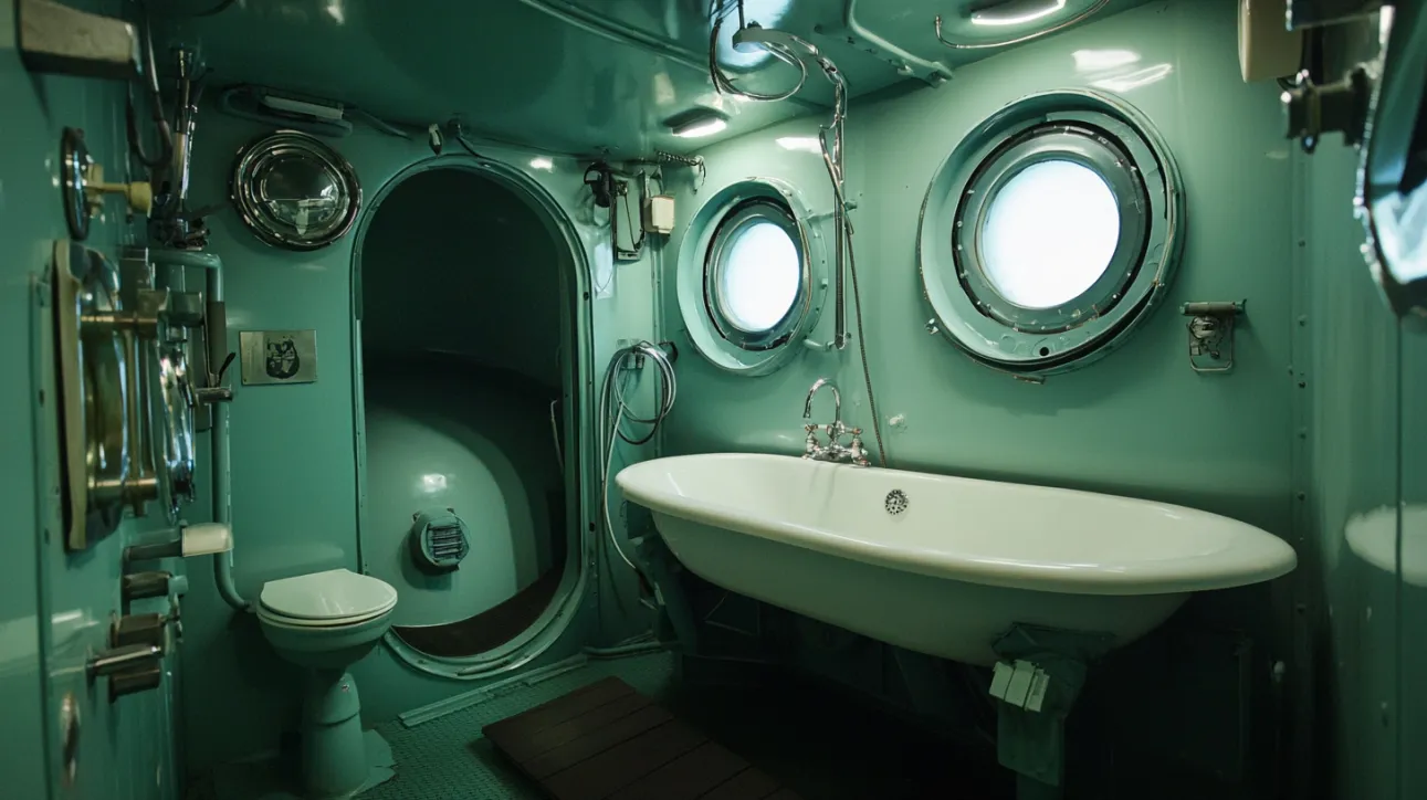 Young Couple lives in a Submarine - take a look inside!