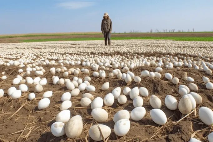 Farmer's Shocking Discovery: Mysterious Eggs Hatch into Jaw-Dropping Wonders!