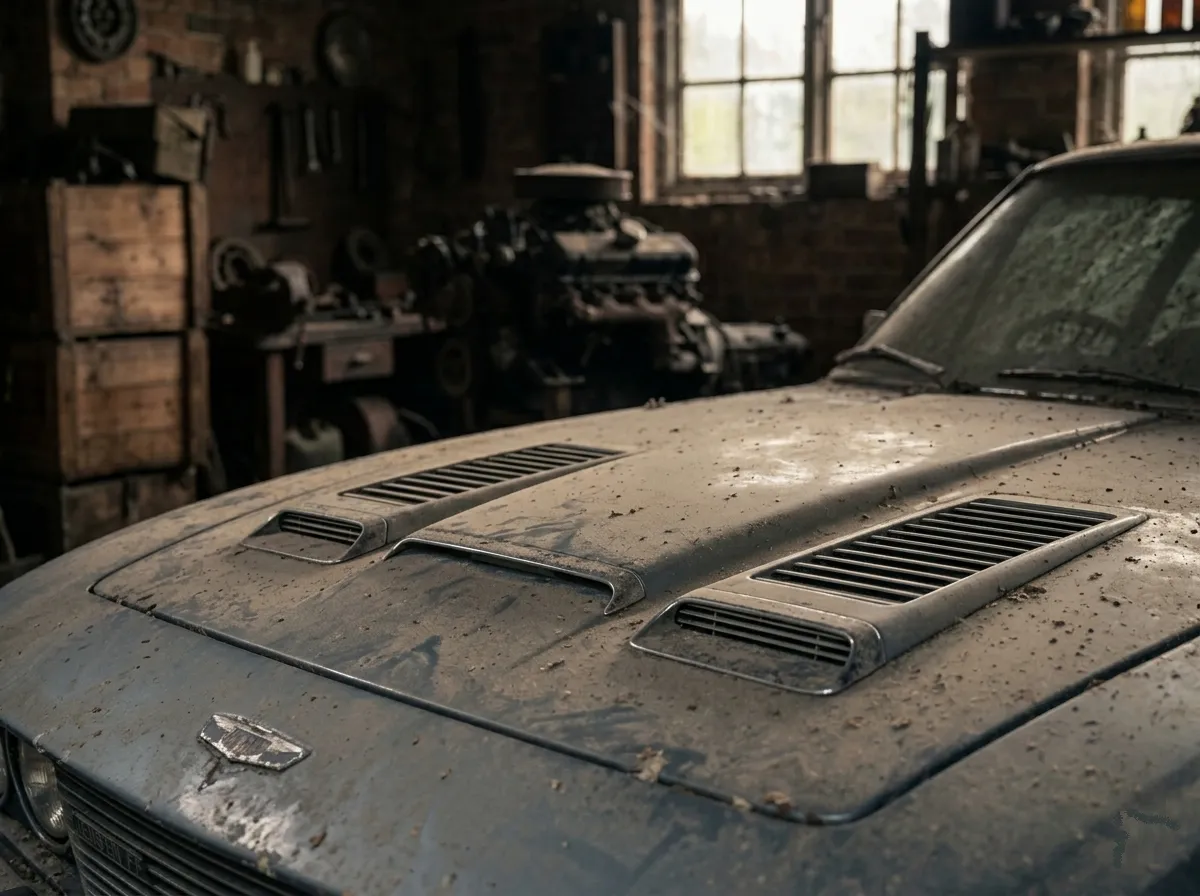 Rare Barn Find: This Revolutionary Car is Back After 30 Years of Inactivity!