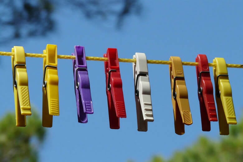 This is the best way to dry your clothes on a clothesline instead of a dryer