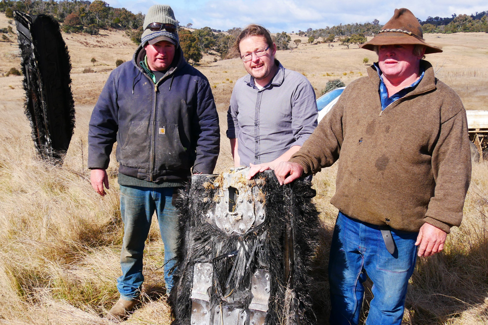 A Mysterious Large Object From Outer Space Crashed On A Sheep Farm In Australia 
