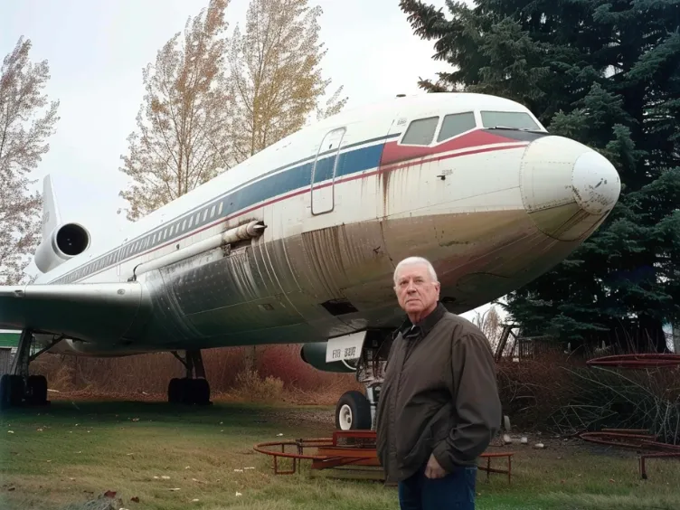 This old man turned an airplane into his home and the inside looks pretty special