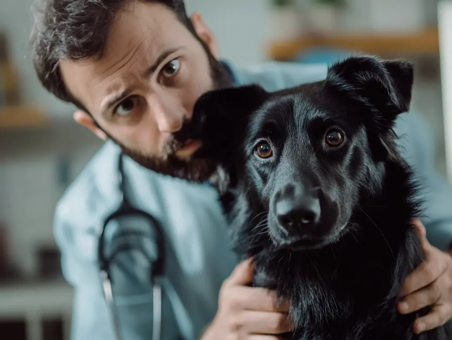 Dog Keeps Hugging Friend Before Being Put To Sleep – The Reason Behind It Will Leave You Speechless