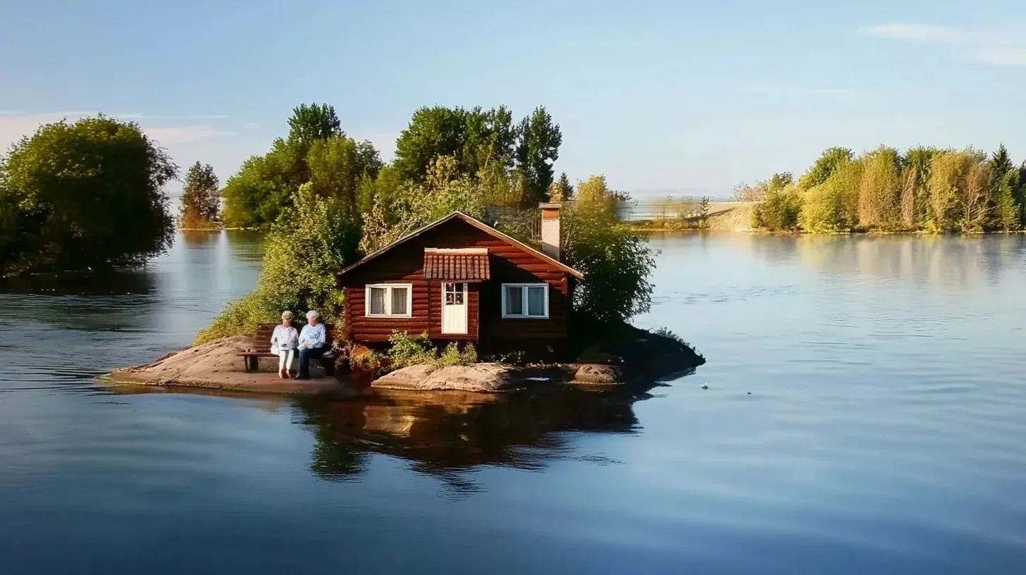 This Elderly Couple Lives in a Tiny Island Home  – But Wait Until you see Inside!