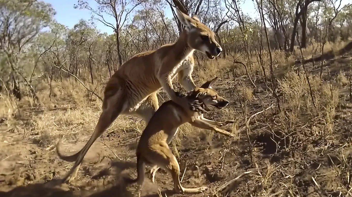 Kangaroo Grabs ‘Dog’ and Runs – What Locals Reveal Will Surprise You!
