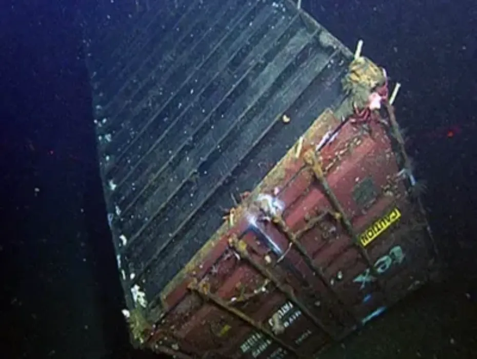 Coast Guard Lifts Container From Ocean Floor, Then They Take A Look Inside