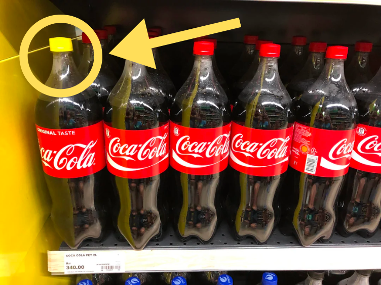 Here’s Why Coca-Cola Bottles Have Yellow Caps Right Now