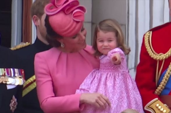 This is what Kate Middleton looked like as a child - her daughter looks just like her!